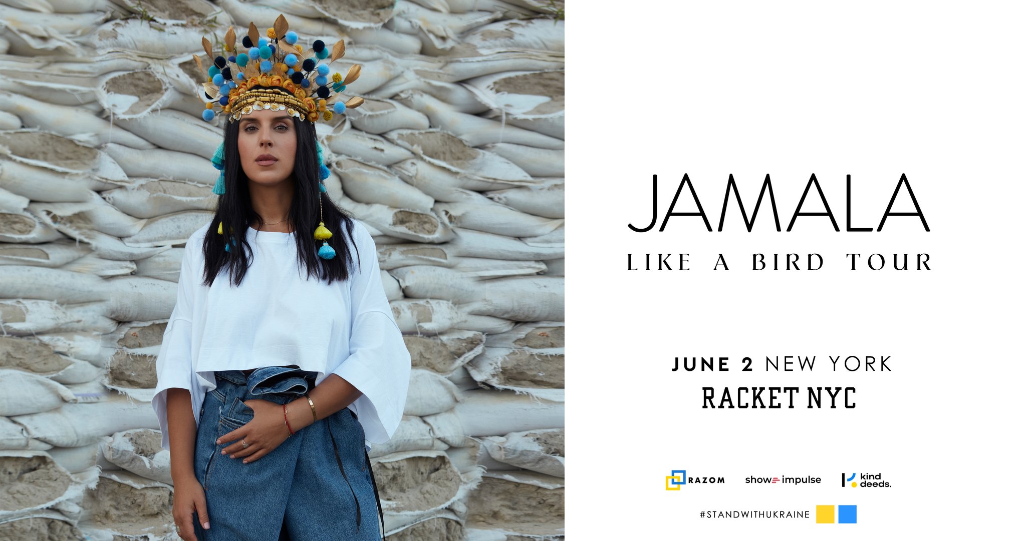 Jamala • New York • Like a Bird Tour