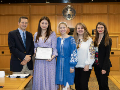 Razom Ticket: Ukrainian Team placed second at the regional Moot Court Competition and going to Geneva for finals