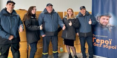 Delivering Warm Jackets for the Emergency Service of Ukraine Thanks to Senator King