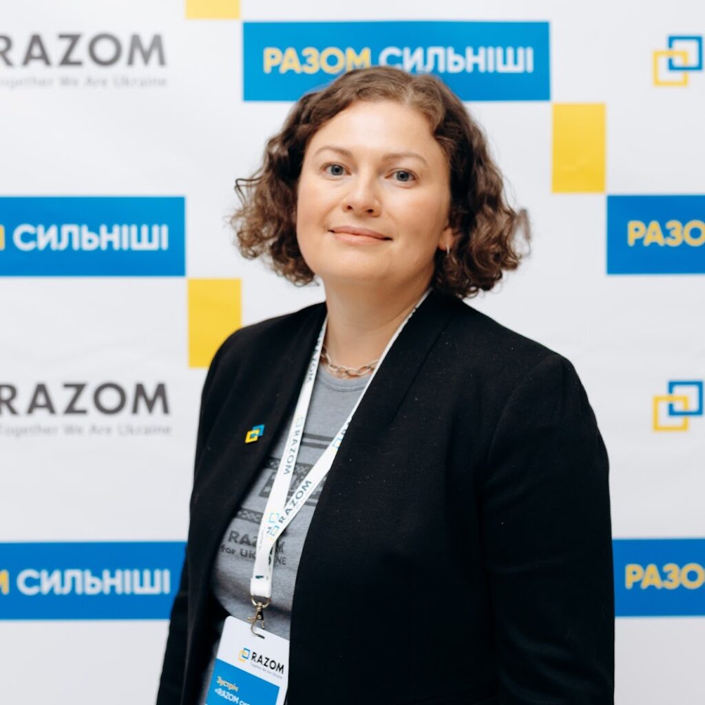 Anna Solovei Program Director, Razom Relief