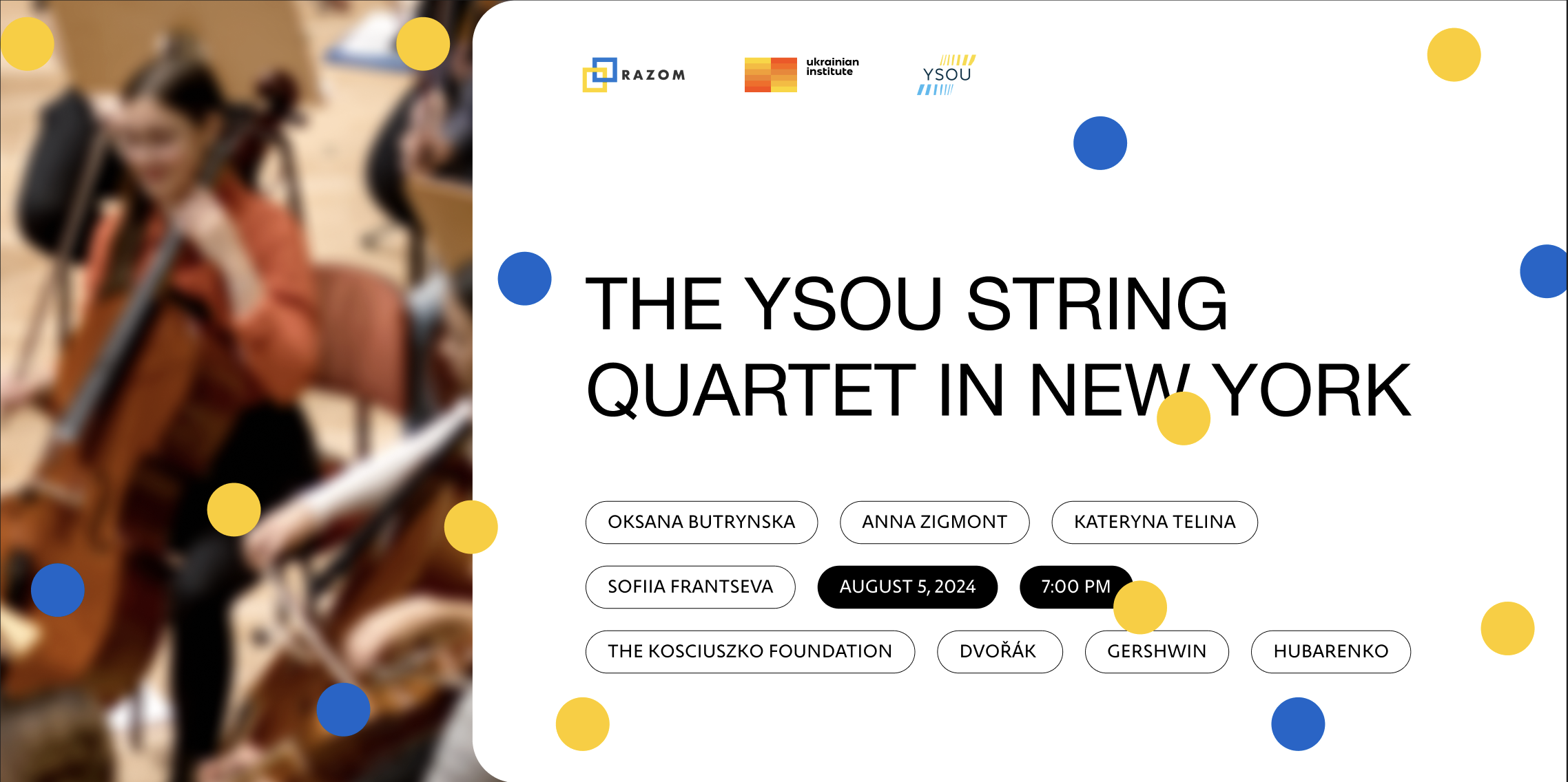 Renewal: YSUO String Quartet Concert