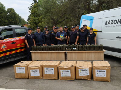 Razom for Ukraine and The Howard G. Buffett Foundation: Delivering Lifesaving Medical Kits to Ukrainian Rescue Teams (DSNS)